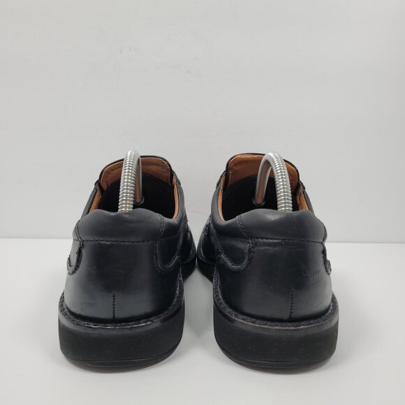 Ecco Men\'s Black Leather Lace Up Oxford Shoes US 8.5 EU 41 main image 4